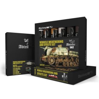 Abteilung 502 - Vehicle Weathering And Effects Set (6 x 20ml)