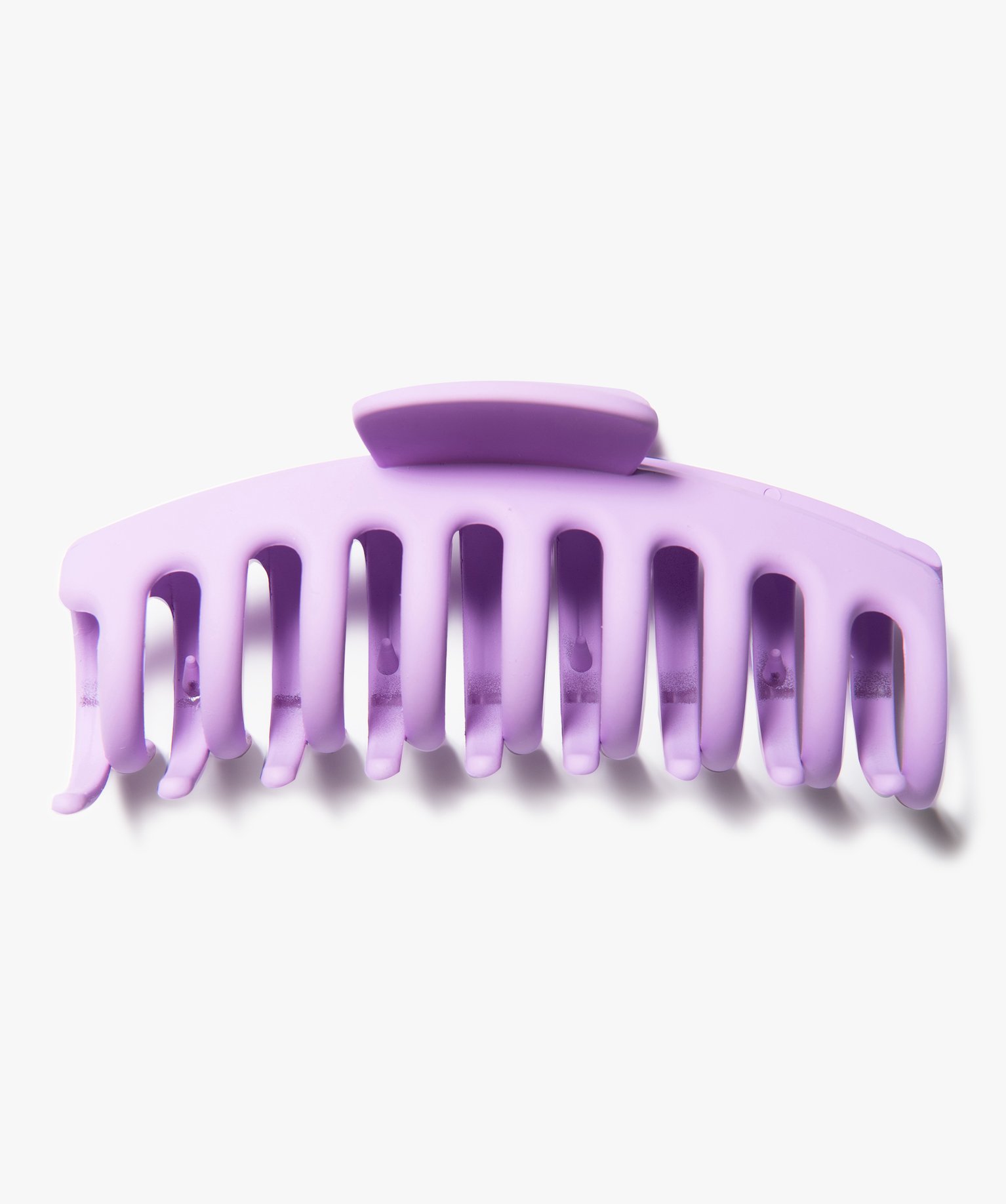 Pince crabe pour les cheveux grand format femme violet | GEMO