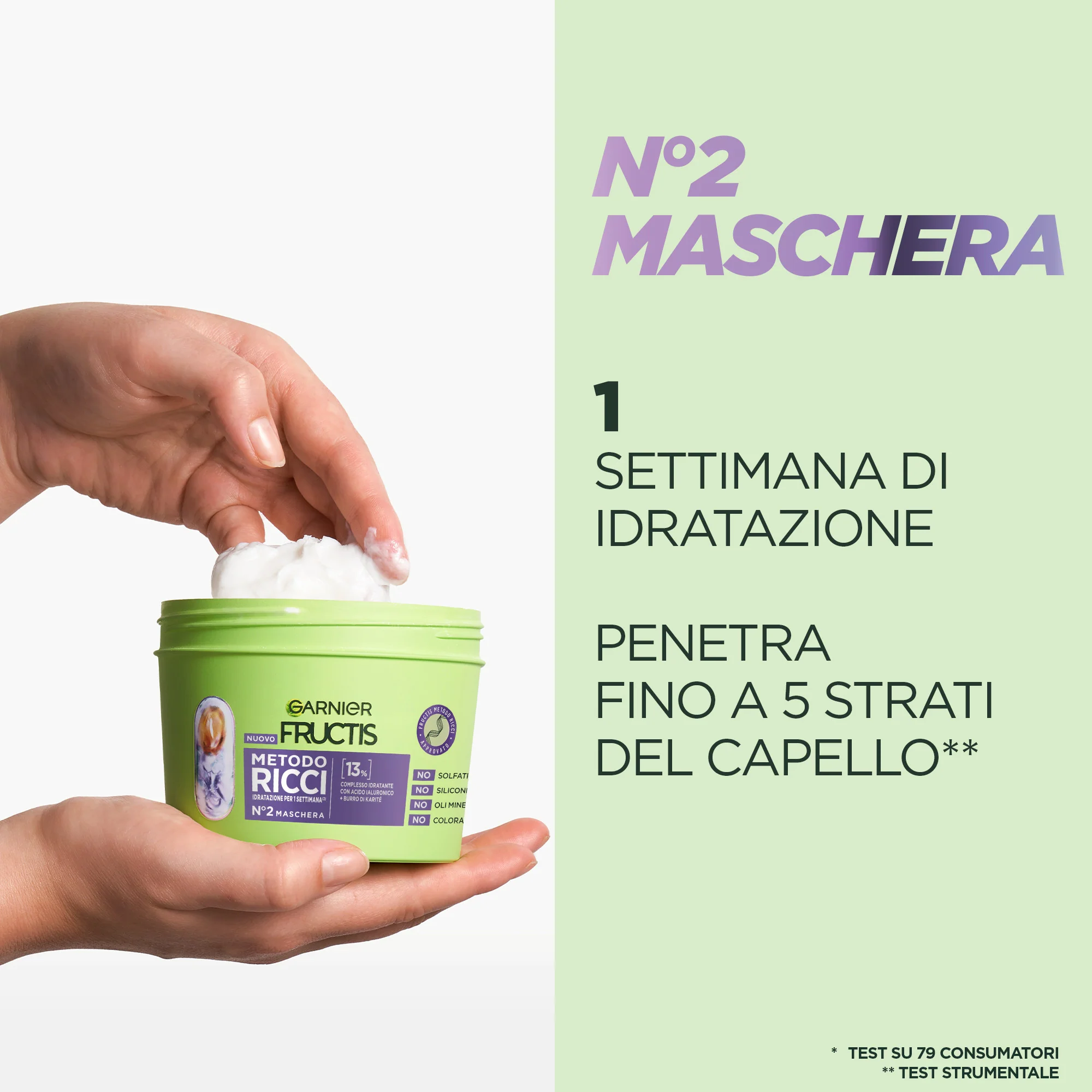 Fructis Fructis Curly Mask Method - definēta cirtainu matu maska