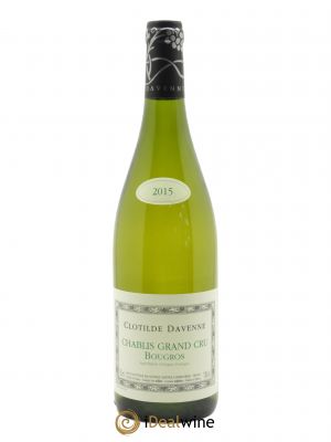 Chablis Grand cru Bougros Clotilde Davenne  2015 - Lot de 1 Bouteille