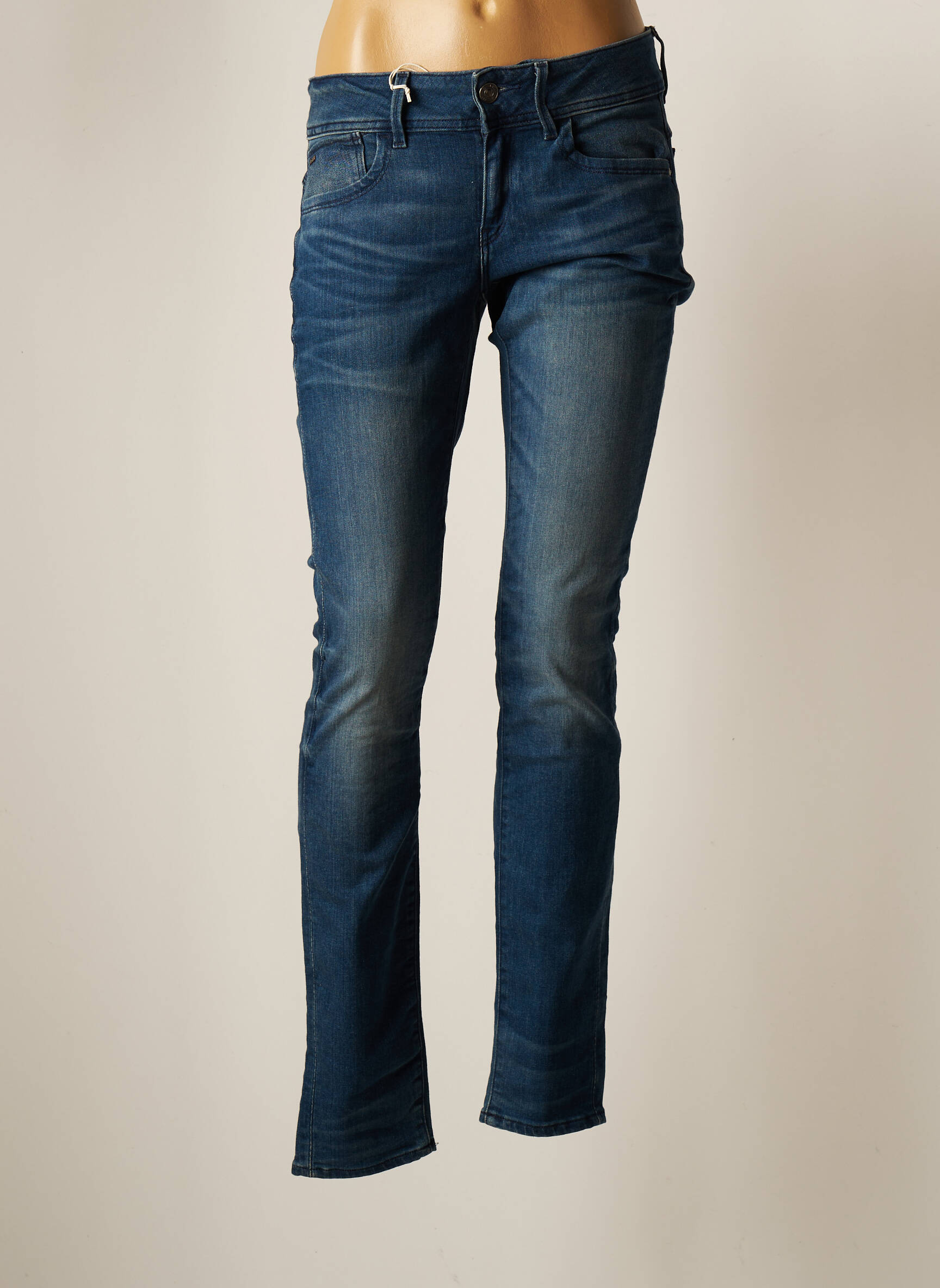 G Star Jeans Skinny Femme couleur bleu