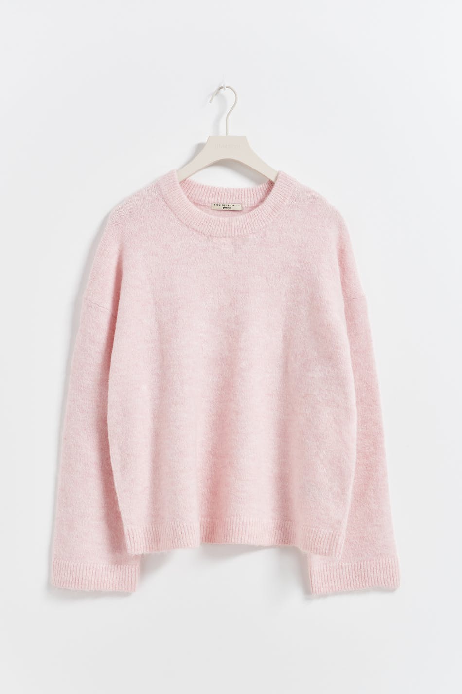 Crew neck knitted sweater