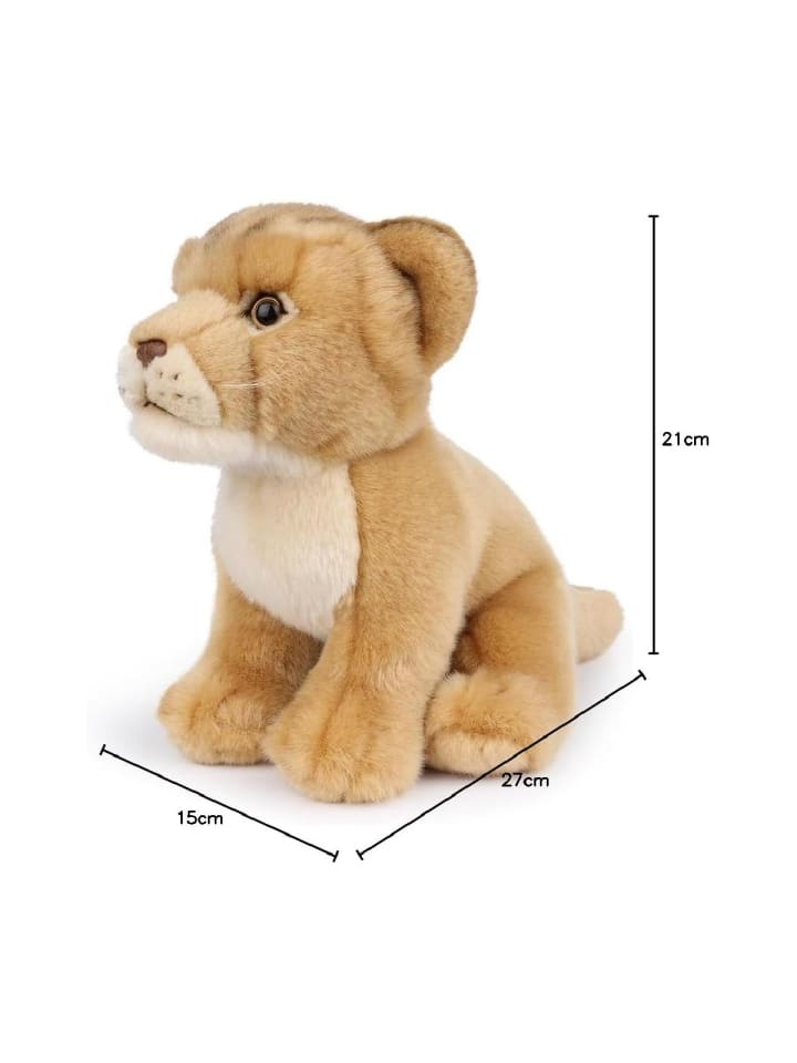 WWF Plüschtier - Löwin (sitzend, 22cm) in braun günstig kaufen onesize