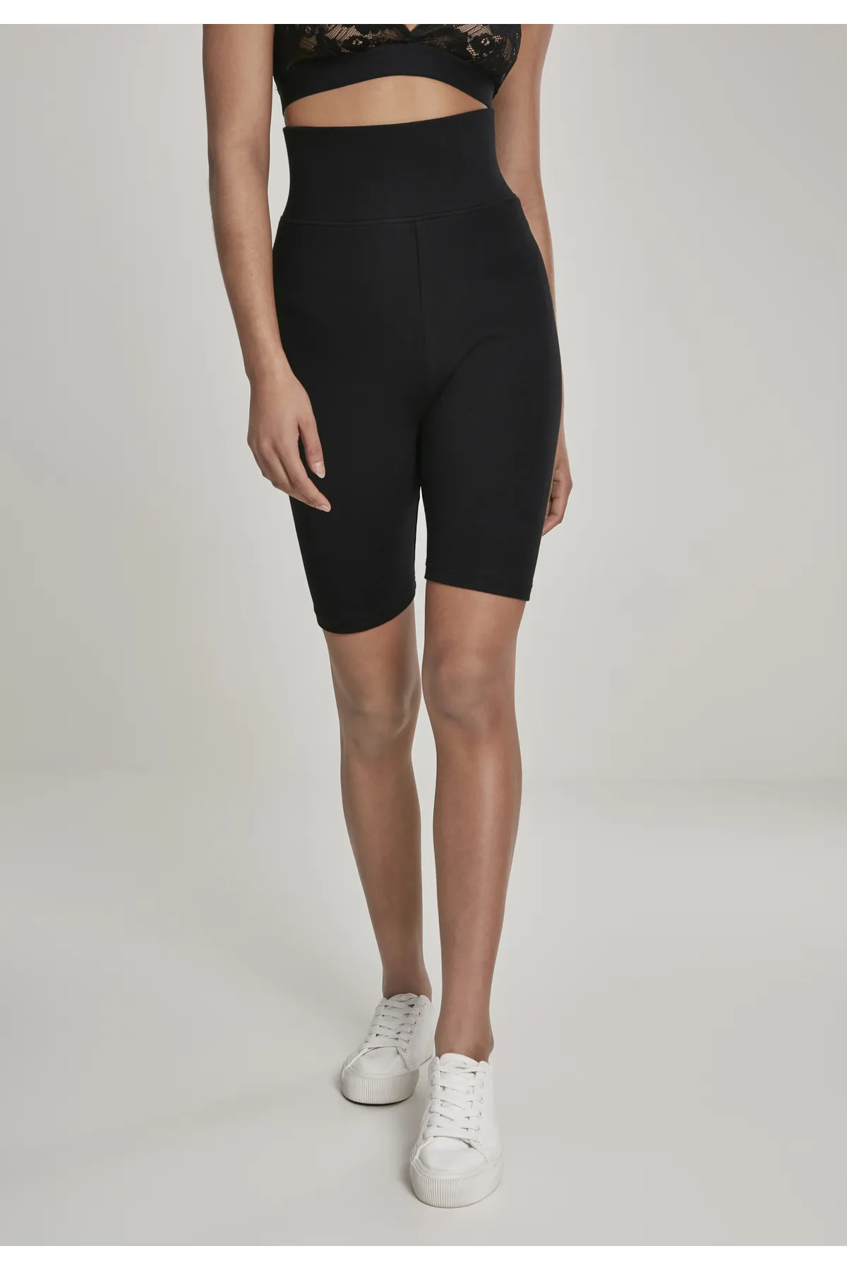 Urban Classics  Damen Ladies High Waist Cycle Shorts 2-Pack