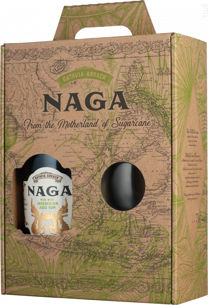 Coffret Naga Java Reserve 1 Verres Naga