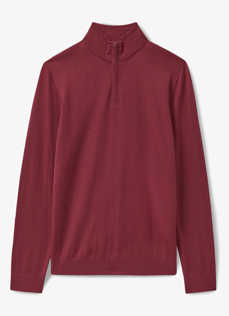 Reiss Blackhall fine-knit sweater in merino wool blend