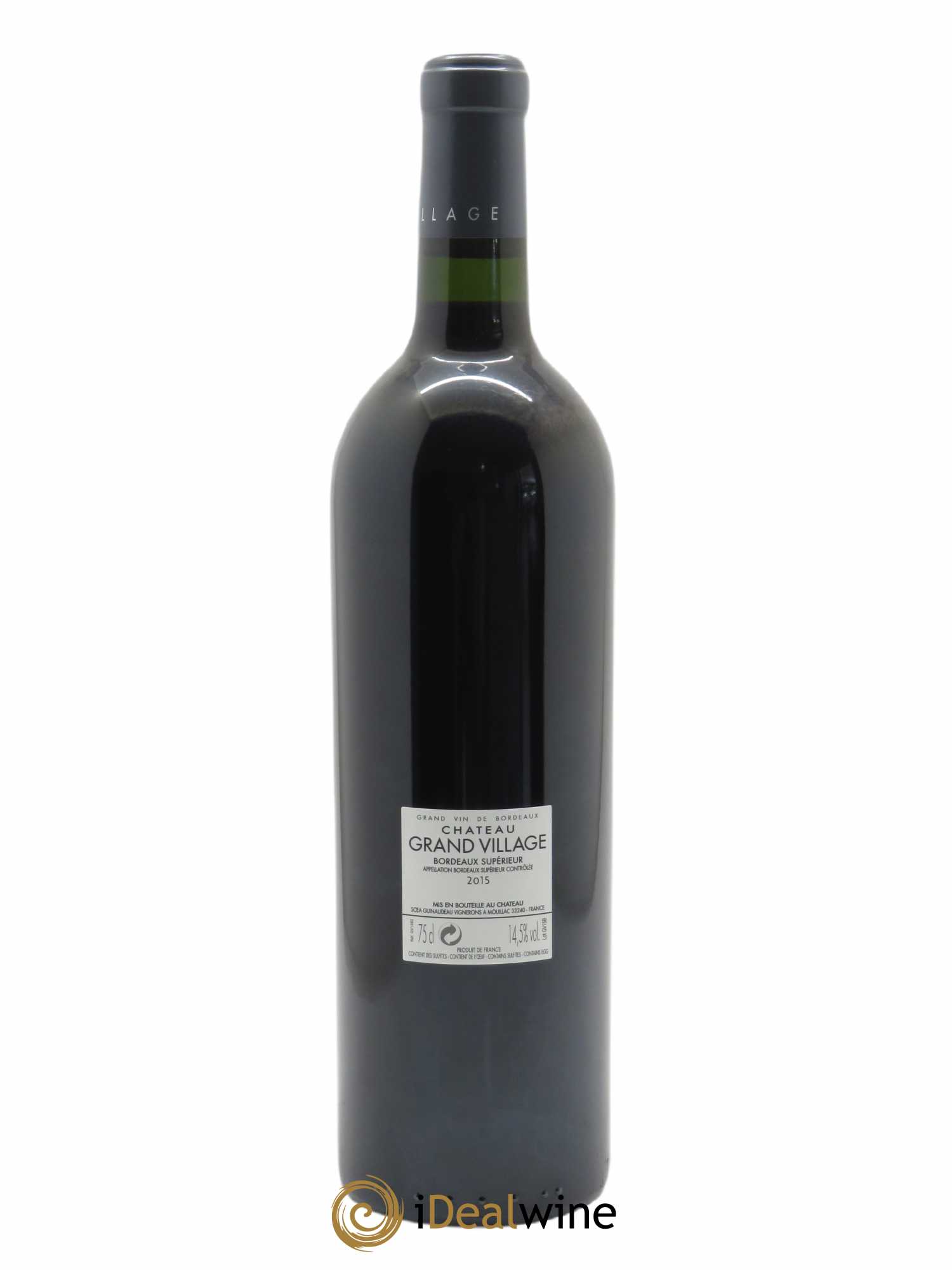 Château Grand Village  2015 - Lot de 1 Bouteille