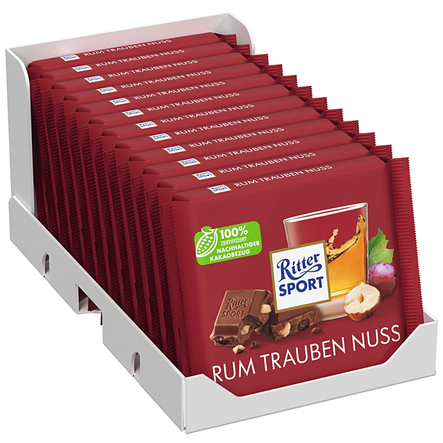 Ritter Sport Rum Trauben Nuss 100g