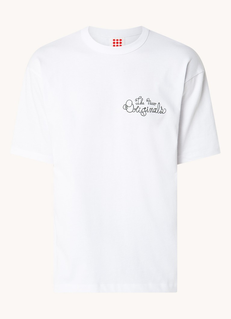 The New Originals Humming Bird -t-paita, jossa on logobrodeeraus ja painatus takana