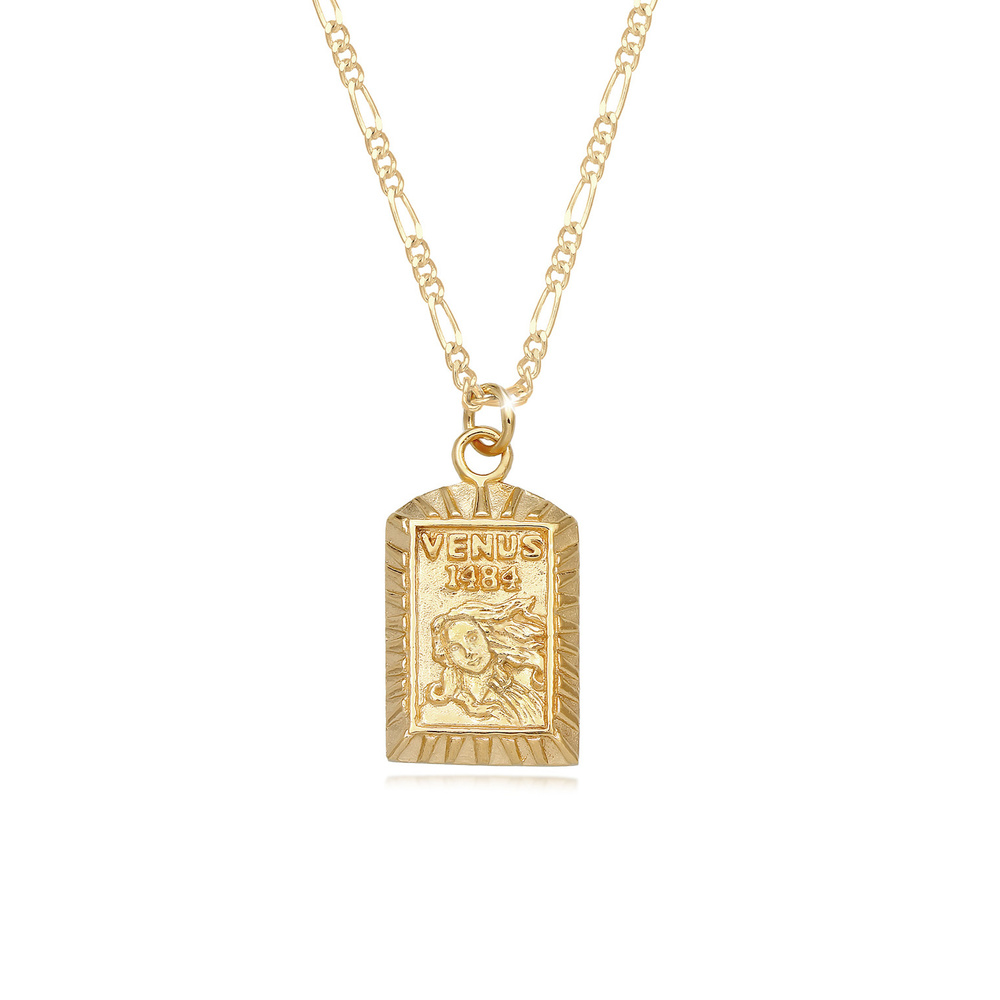 Elli Elli Collier Pendentifs Venus Antique Collier Femme - Argent (925/1000) Bijoux