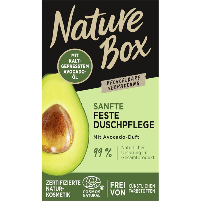 Feste Duschpflege mit Avocado-Duft
