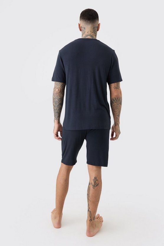 Tall Premium Loungewear T-Shirt mit Detail
