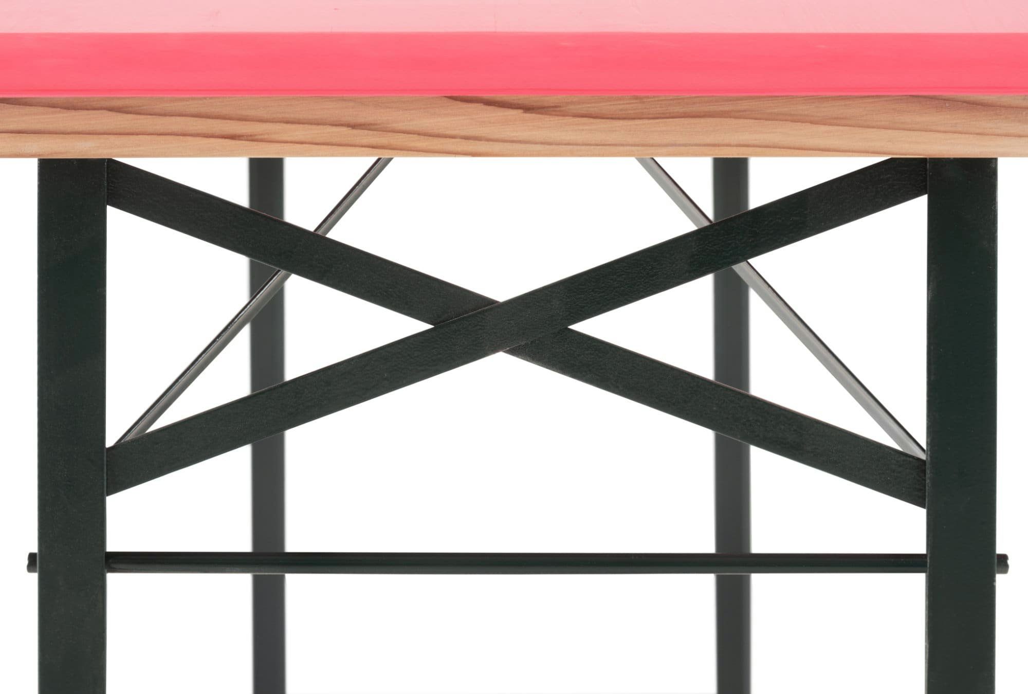 Stagecaptain Bierzeltgarnitur Hirschgarten BB-117 Sitzgarnitur 117 cm Länge, (Stehtisch Holz, 3-tlg., 2 x Bank, 1 x Tisch), Sitzmöbelset für Balkon Outdoor & Indoor, klappbar