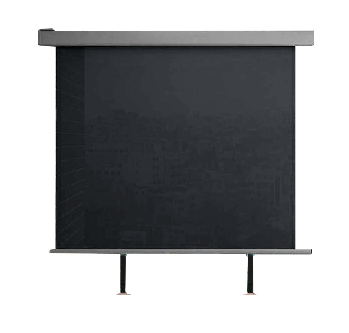 HC Home & Living Balkonmarkise Sichtschutz Sonnenrollo Alu-Seitenmarkise,ca. 150 x 200 cm - Anthrazit