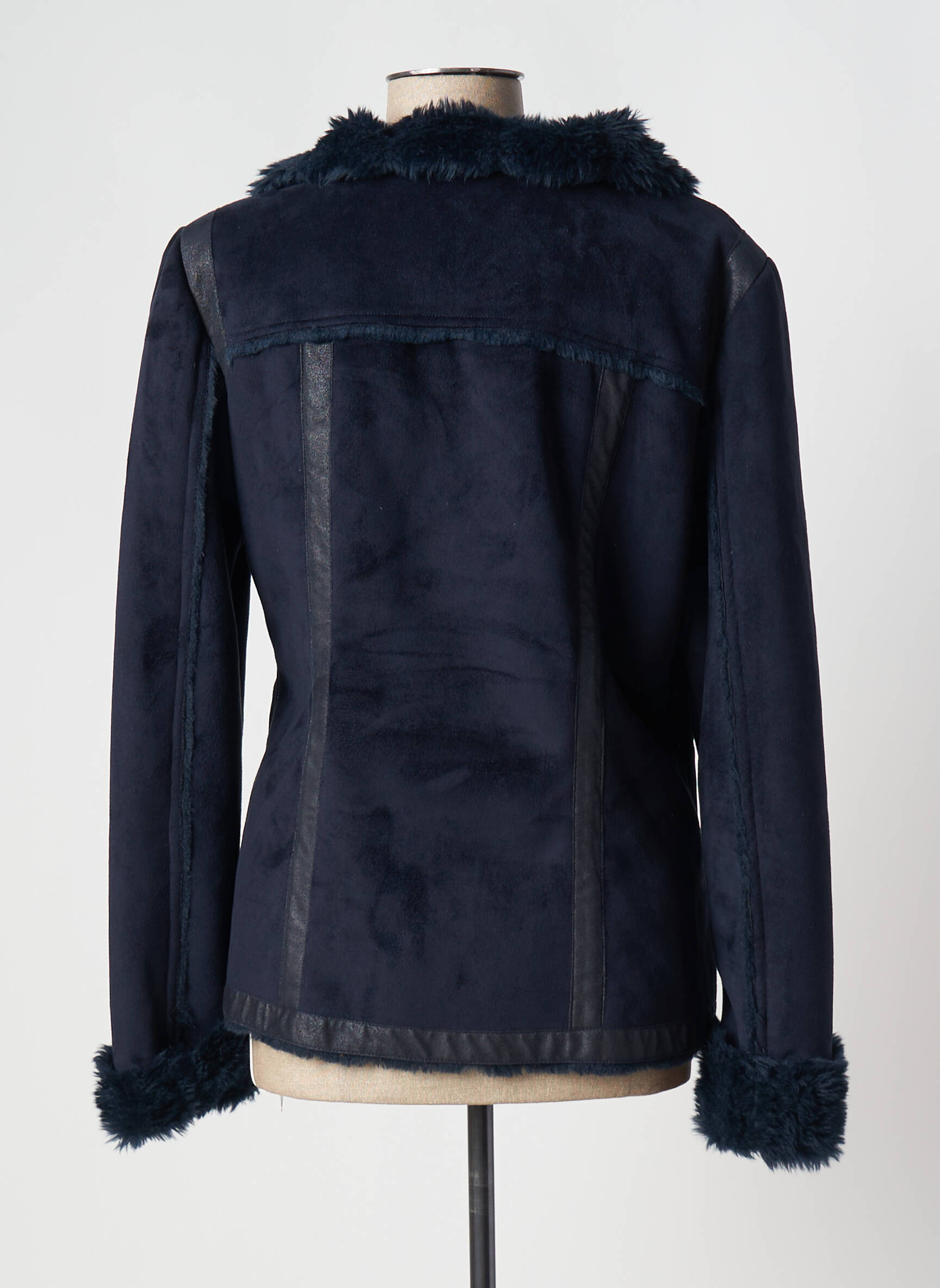 Garella Manteaux Courts Femme couleur bleu