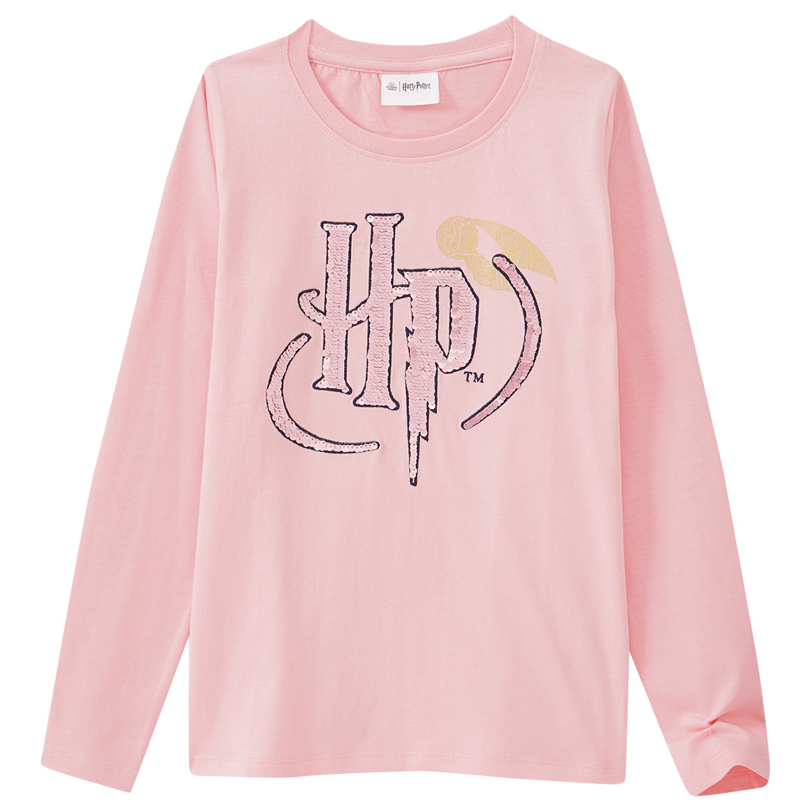 Harry Potter Langarmshirt mit Wendepailletten
