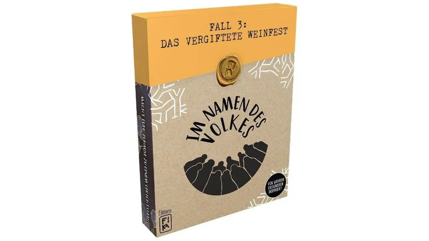 FIKA Editions - Im Namen des Volkes: Fall 3: Das vergiftete Weinfest