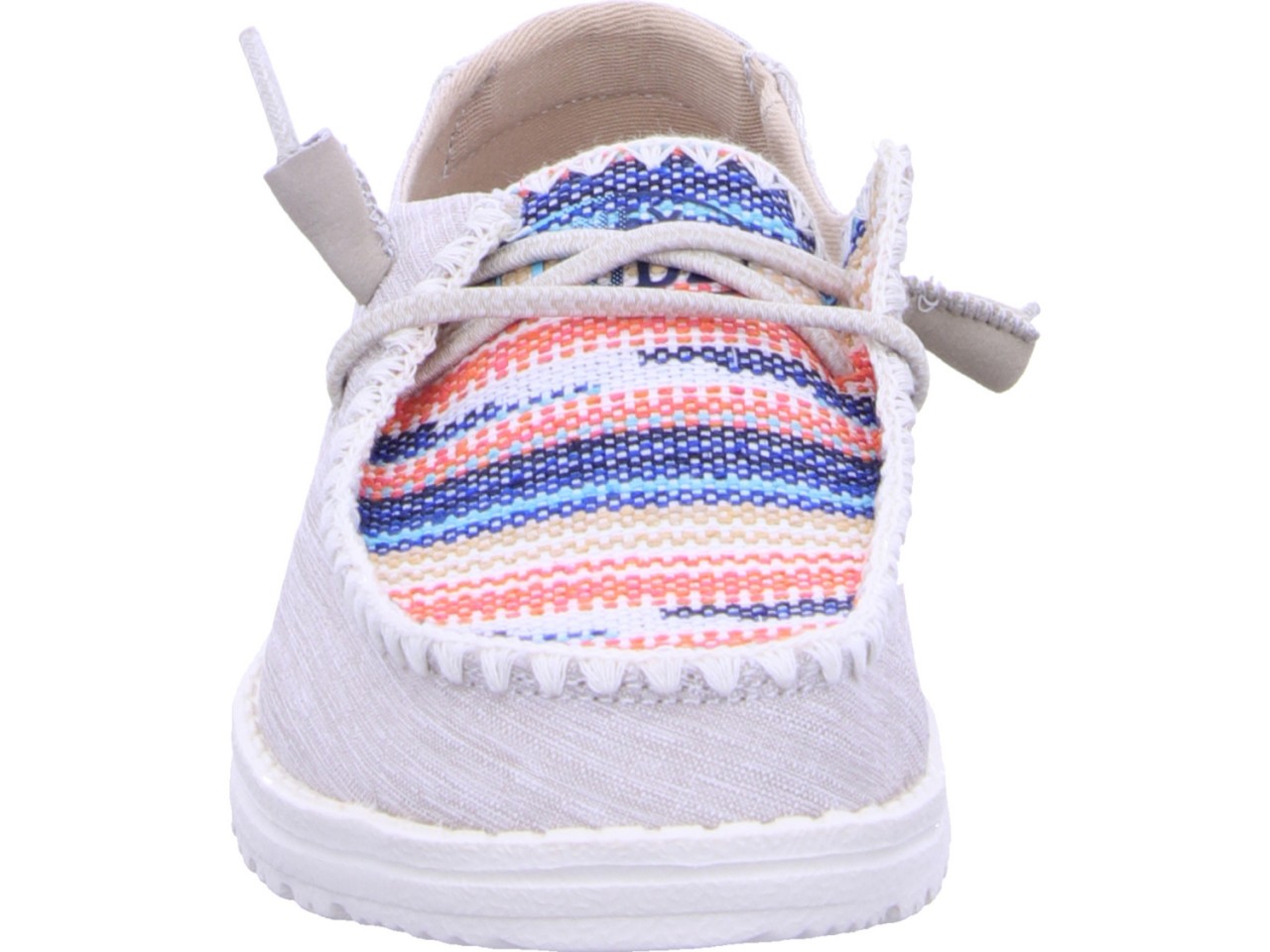 HEY DUDE Sportliche Slipper grau Wendy Boho Blanket