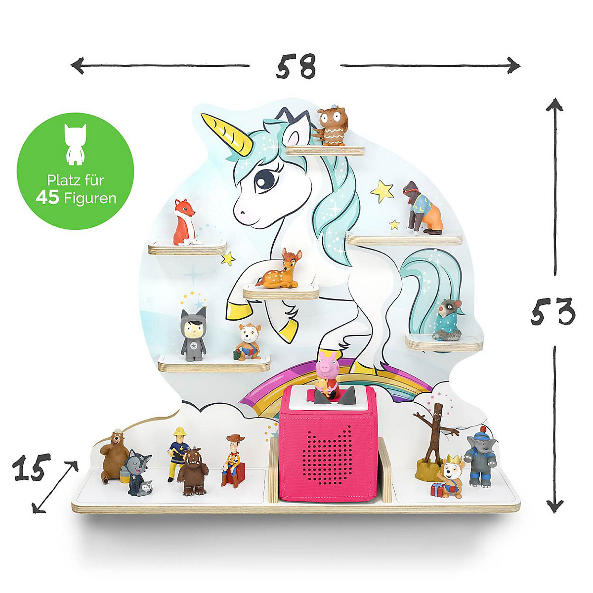 Regal für Musikbox 