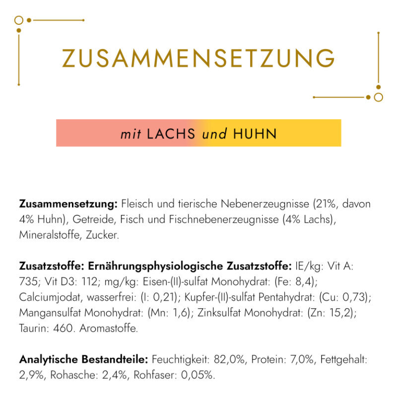 GOURMET Nassfutter GOURMET Gold Zarte Häppchen 12x85g Lachs & Huhn