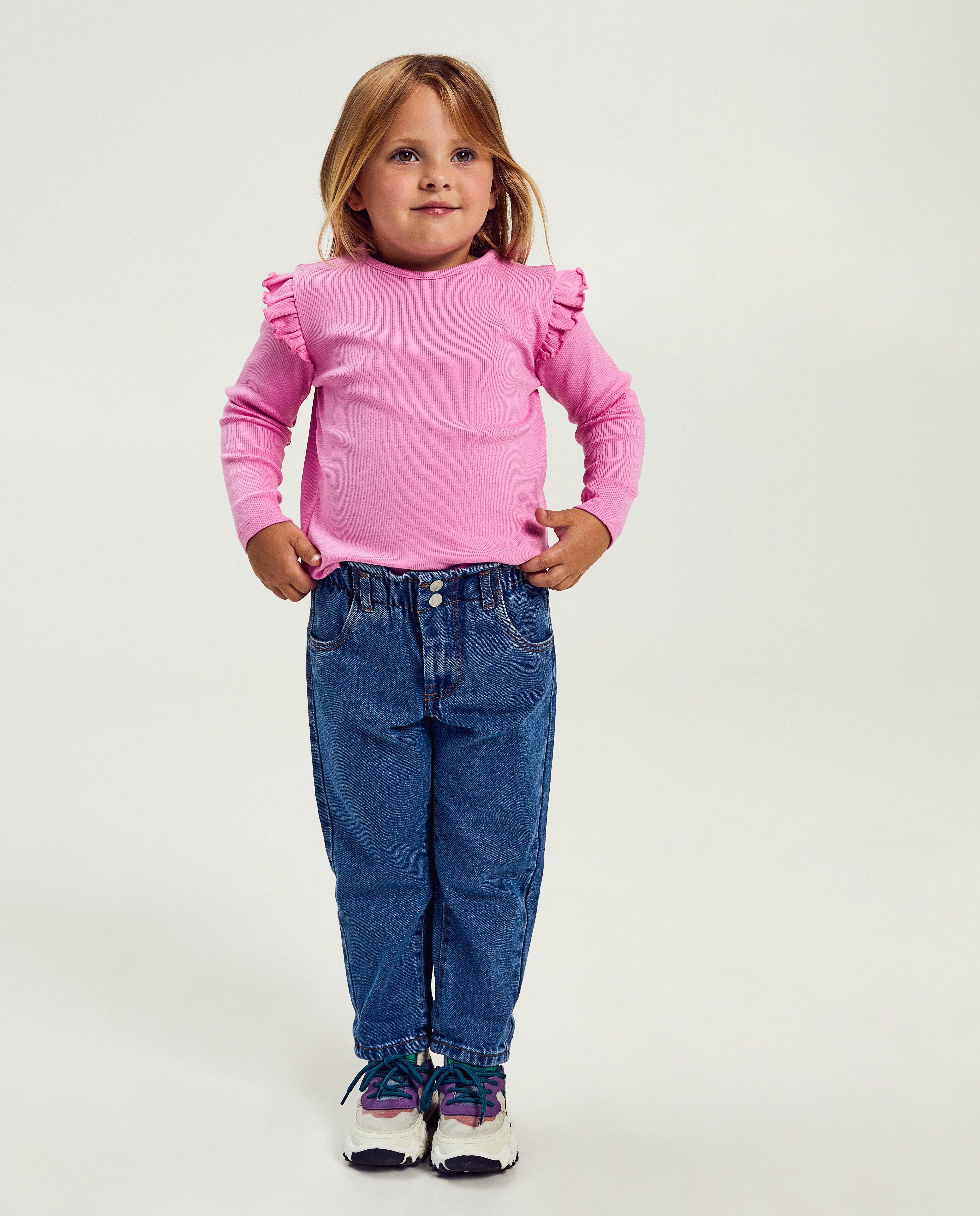 Temno modre kavbojke Milla Star, temno modre, mom fit