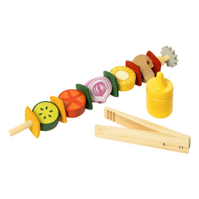 Barbecue en bois et ses accessoires Oxybul