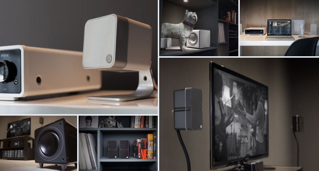 Cambridge Audio Minx 325 Heimkino 5.1 Lautsprecher Set schwarz 5.1 Lautsprecher System