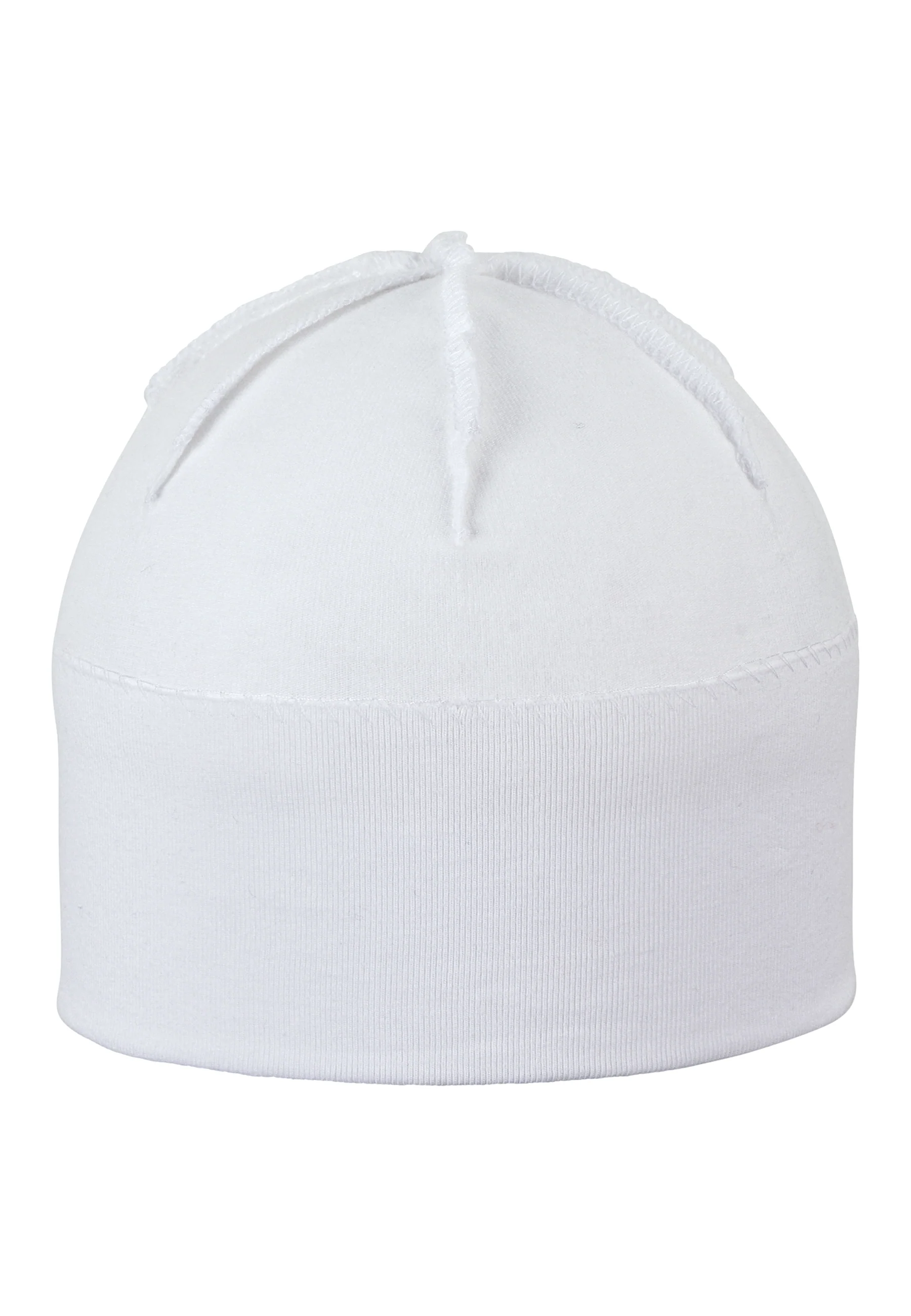 OCS Beanie aus Singlejersey (Bio) uni in Weiß