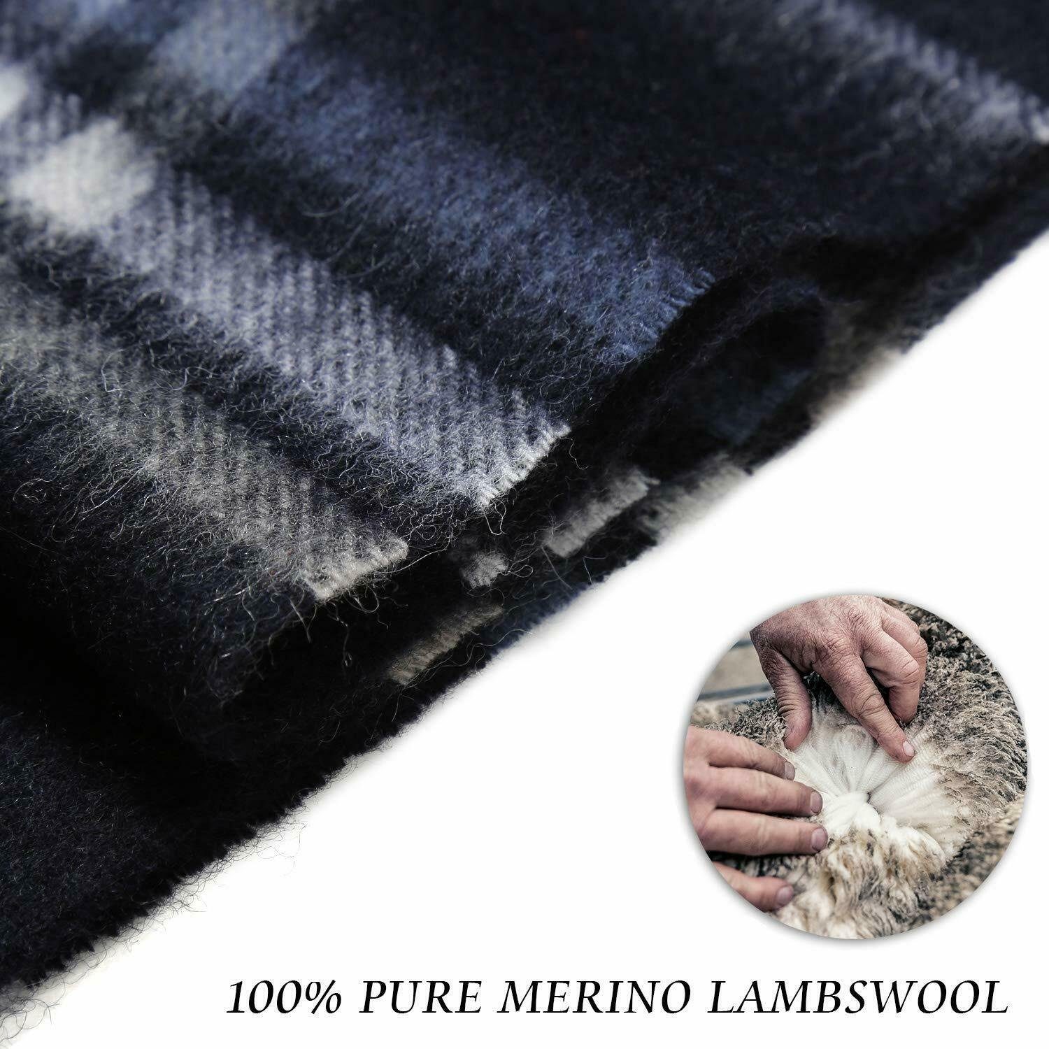 i + k Wollschal Hochwertiges Merino-Wollschal-Tuch, Unisex, In edler Geschenkbox, (Geschenk-Set, 1x Schal, 1x Geschenkverpackung), Weich, warm und vielseitig für jeden Anlass, in Geschenkbox.