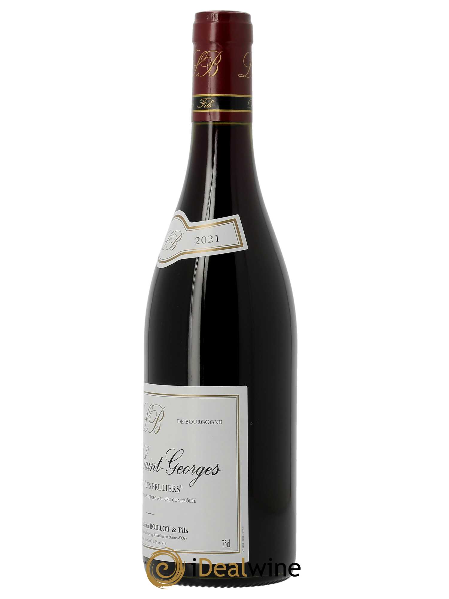 Nuits Saint-Georges 1er Cru Les Pruliers Lucien Boillot & Fils (Domaine)  2021 - Lot de 1 Bouteille