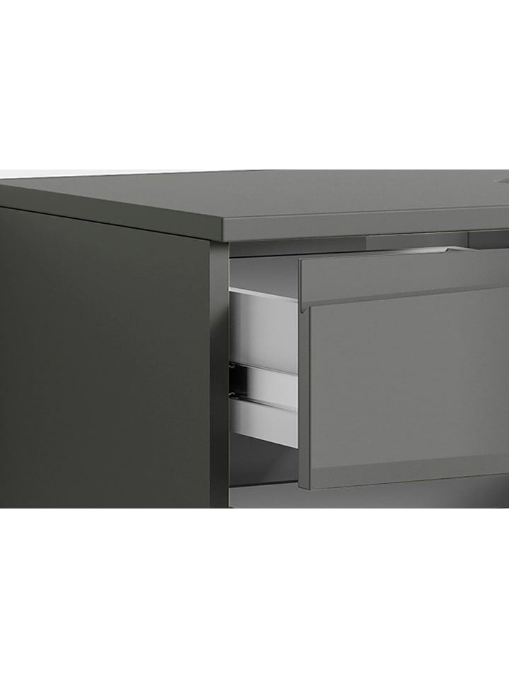 byLiving Waschtisch Shape in Grau - (B) 80 x (H) 33 x (T) 47 cm günstig kaufen onesize