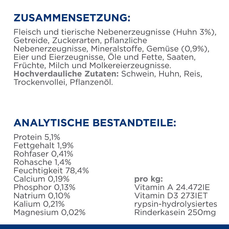 Hill's Stress & Angst Hill's Prescription Diet Digestive Care i/d Stress Mini Ragout mit Huhn und Gemüse 24x156g