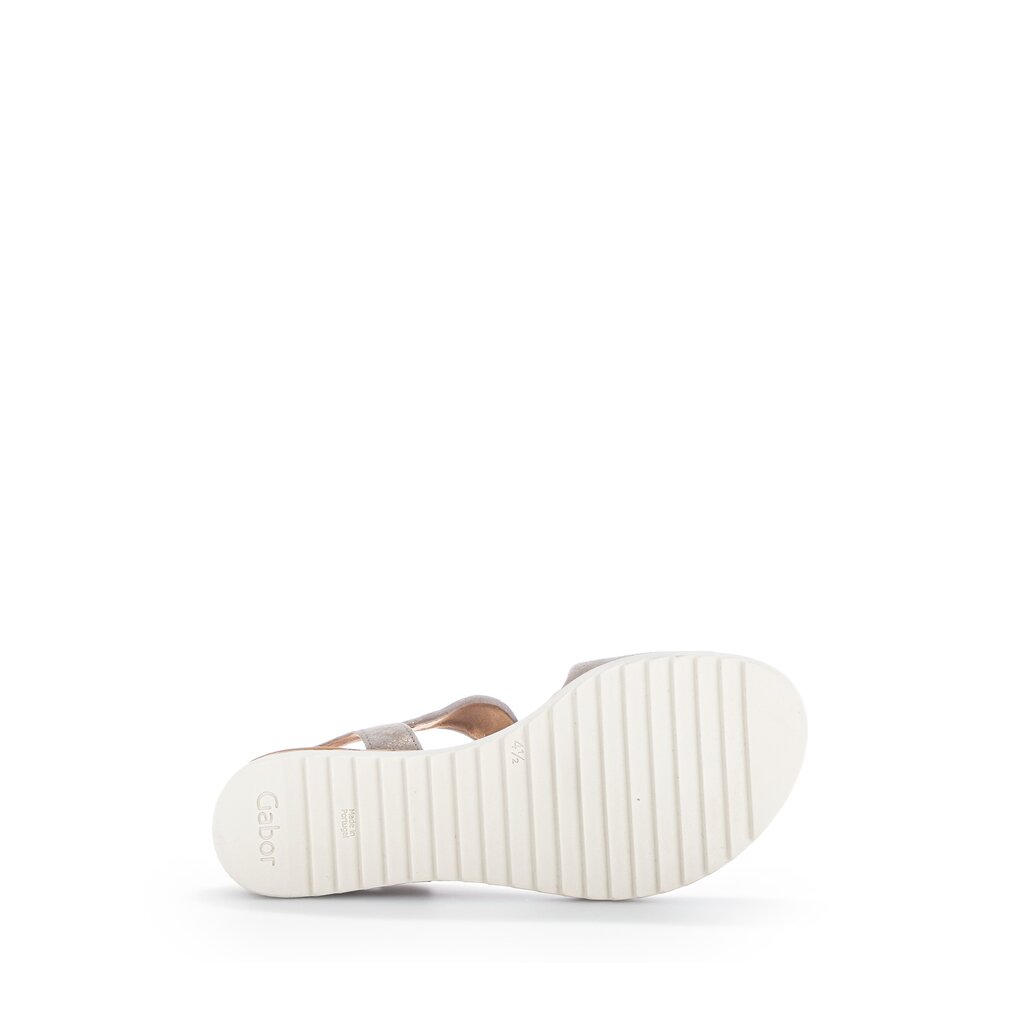 Gabor comfort Keilsandalette beige