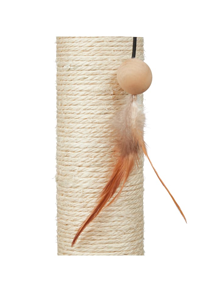 relaxdays Kratzsäule in Braun - (B)42 x (H)52 x (T)22 cm günstig kaufen onesize
