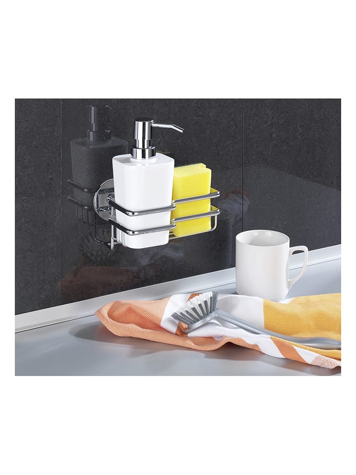 Wenko 2tlg. Set: Spülmittelspender mit Schwamm - 400 ml günstig kaufen onesize