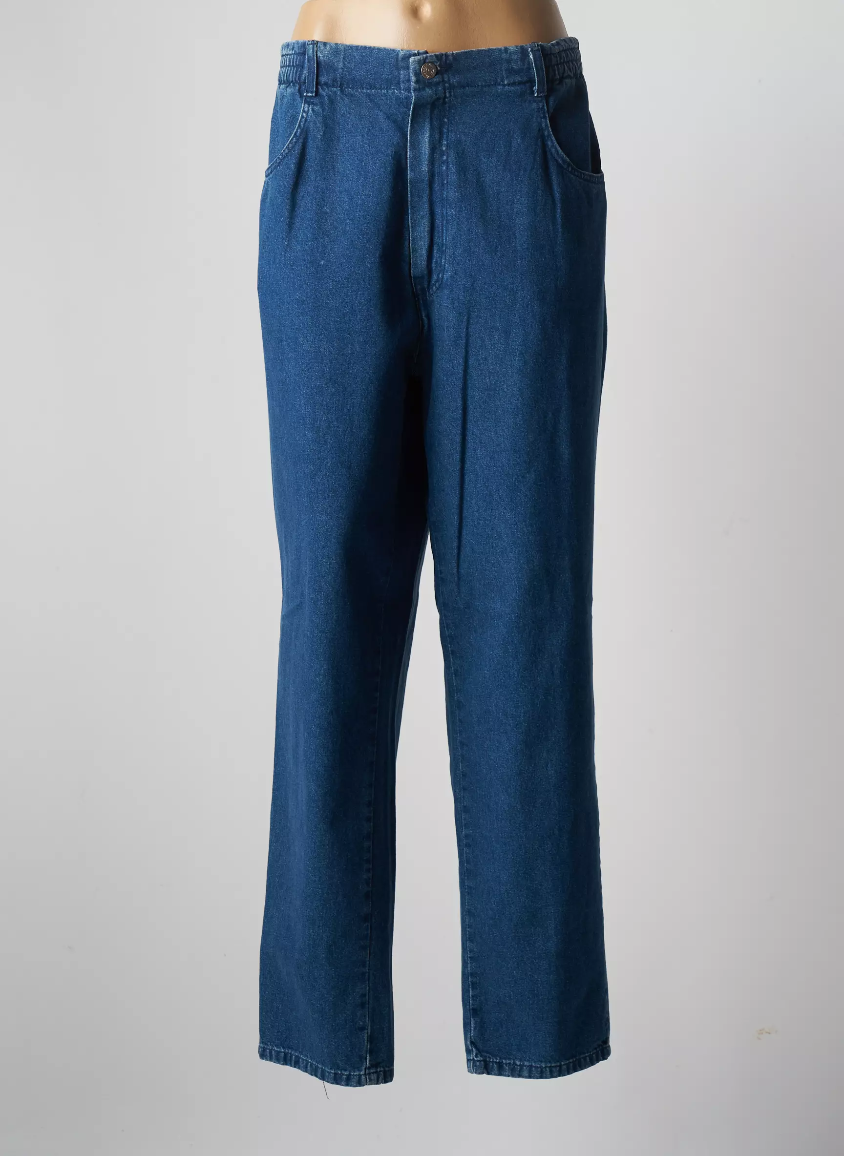 Lucchini Jeans Coupe Droite Femme couleur bleu