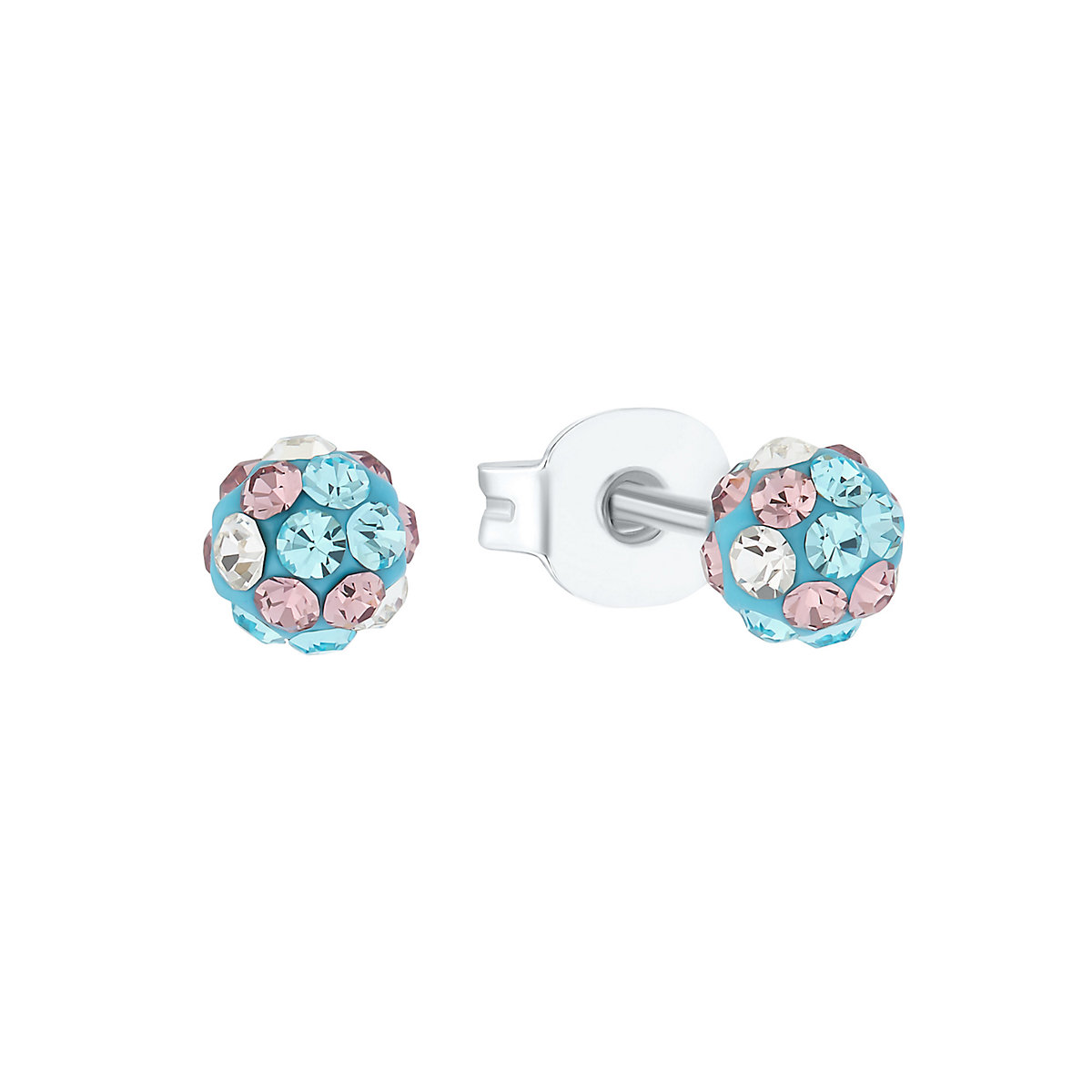 Ohrstecker für Mädchen, 925 Sterling Silber, Preciosa Ohrstecker für Mädchen