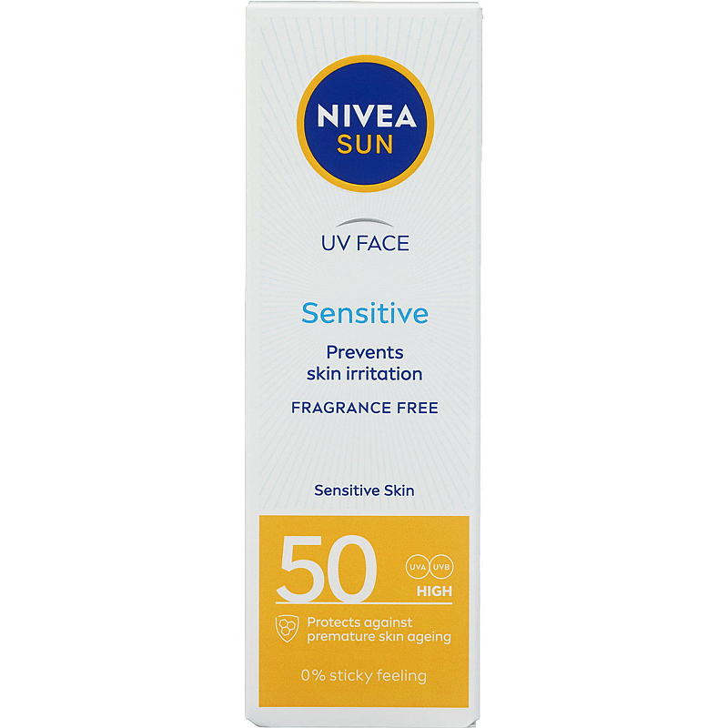 Nivea Solkrem 50 ml Face sensitive Nivea SPF50