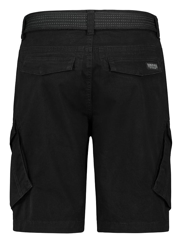 Sublevel Cargobermudas in Schwarz günstig kaufen