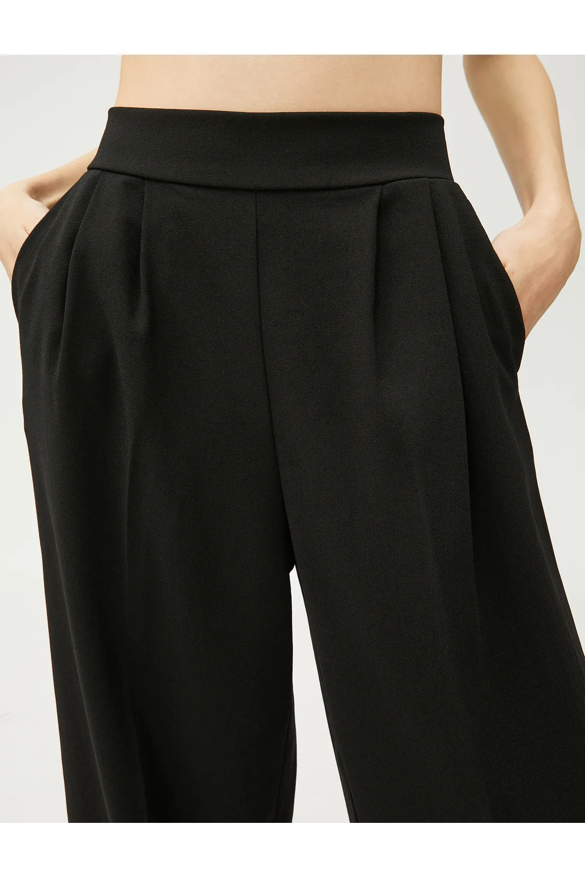 Koton  Palazzo-Hose mit Taschenfalten