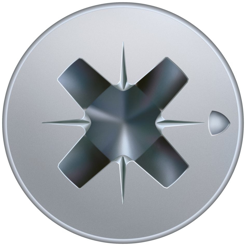 SPAX 1081010300123 Șurub universal 3 x 12 mm, Filet complet, Cap înecat, Cap Phillips Z1 - 200 bucăți