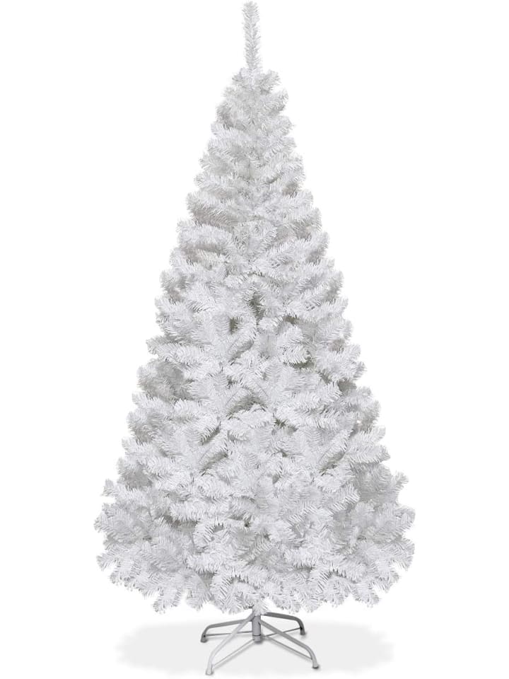 COSTWAY Künstlicher Weihnachtsbaum in Weiß günstig kaufen 150 cm