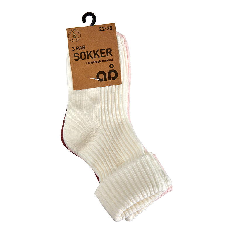 Aå Sokk 3-pk str 26-30
