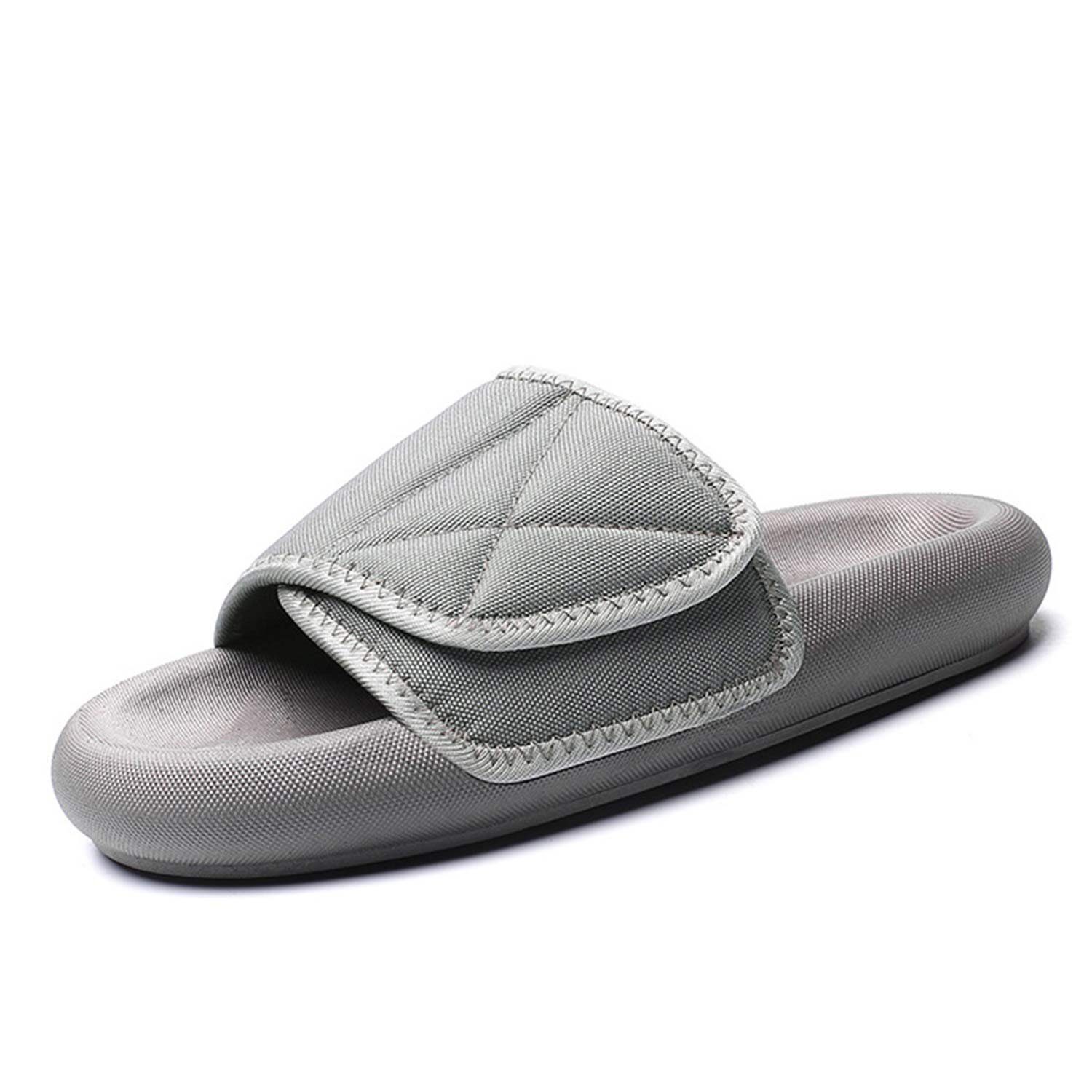 TOPMELON Klettschuhe Hausschuhe, Sandalen Badeschuh Anti-Rutsch