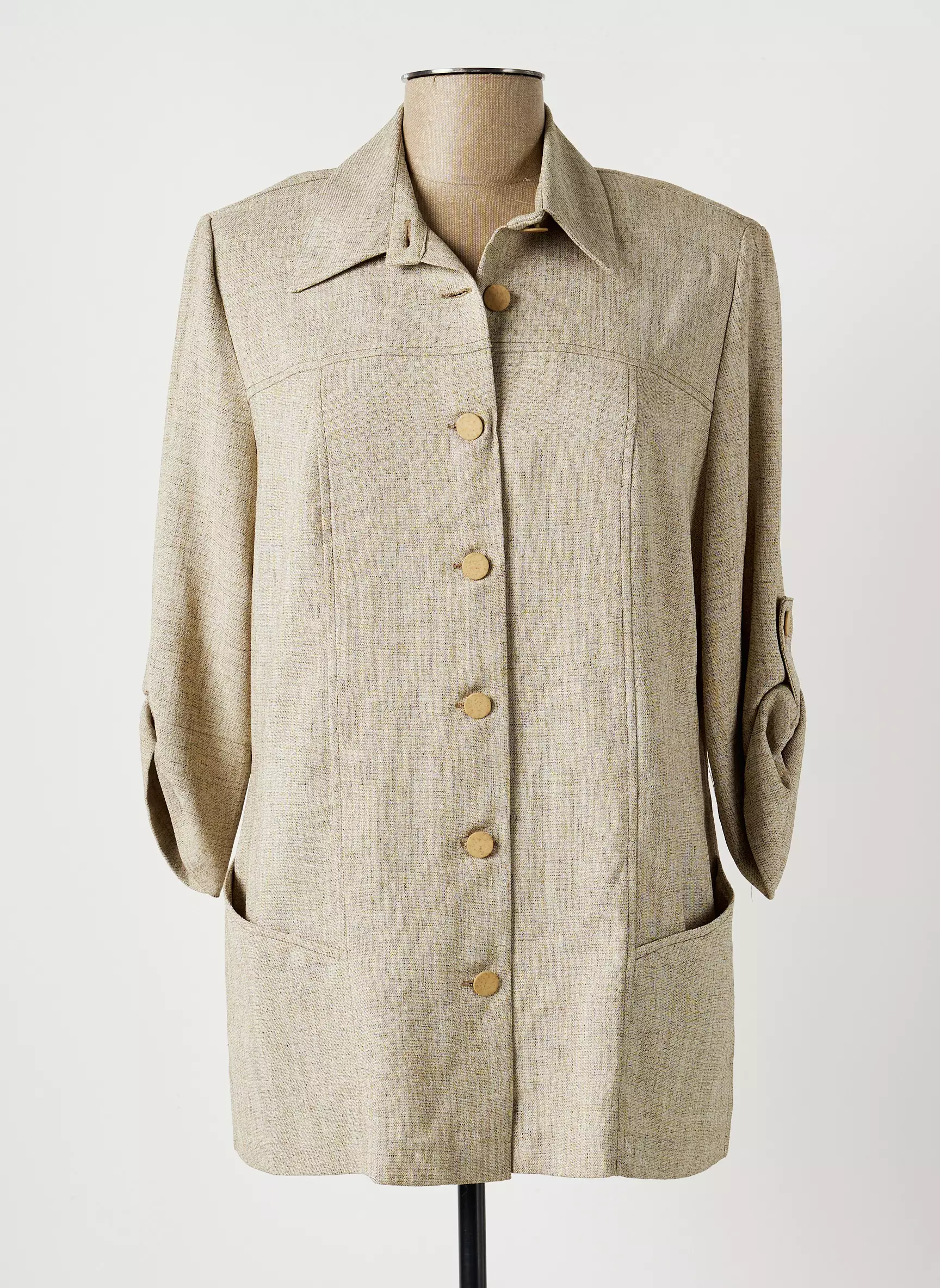 Impulsion Vestecasual Femme couleur beige