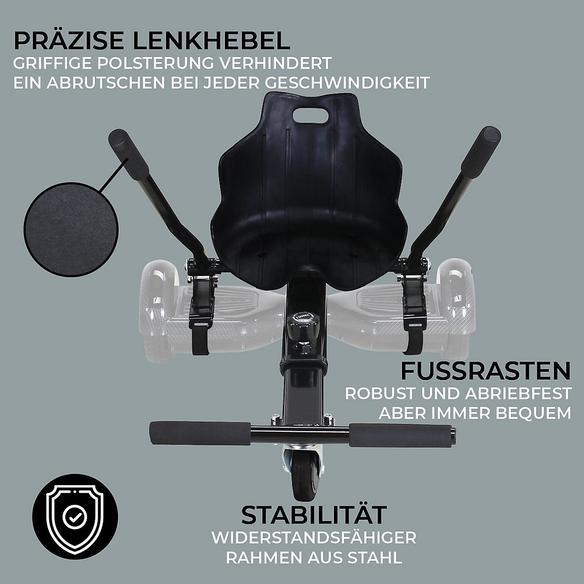 Kinder Elektrofahrzeuge Original Robway Hoverkart für Hoverboard W1 - W3
