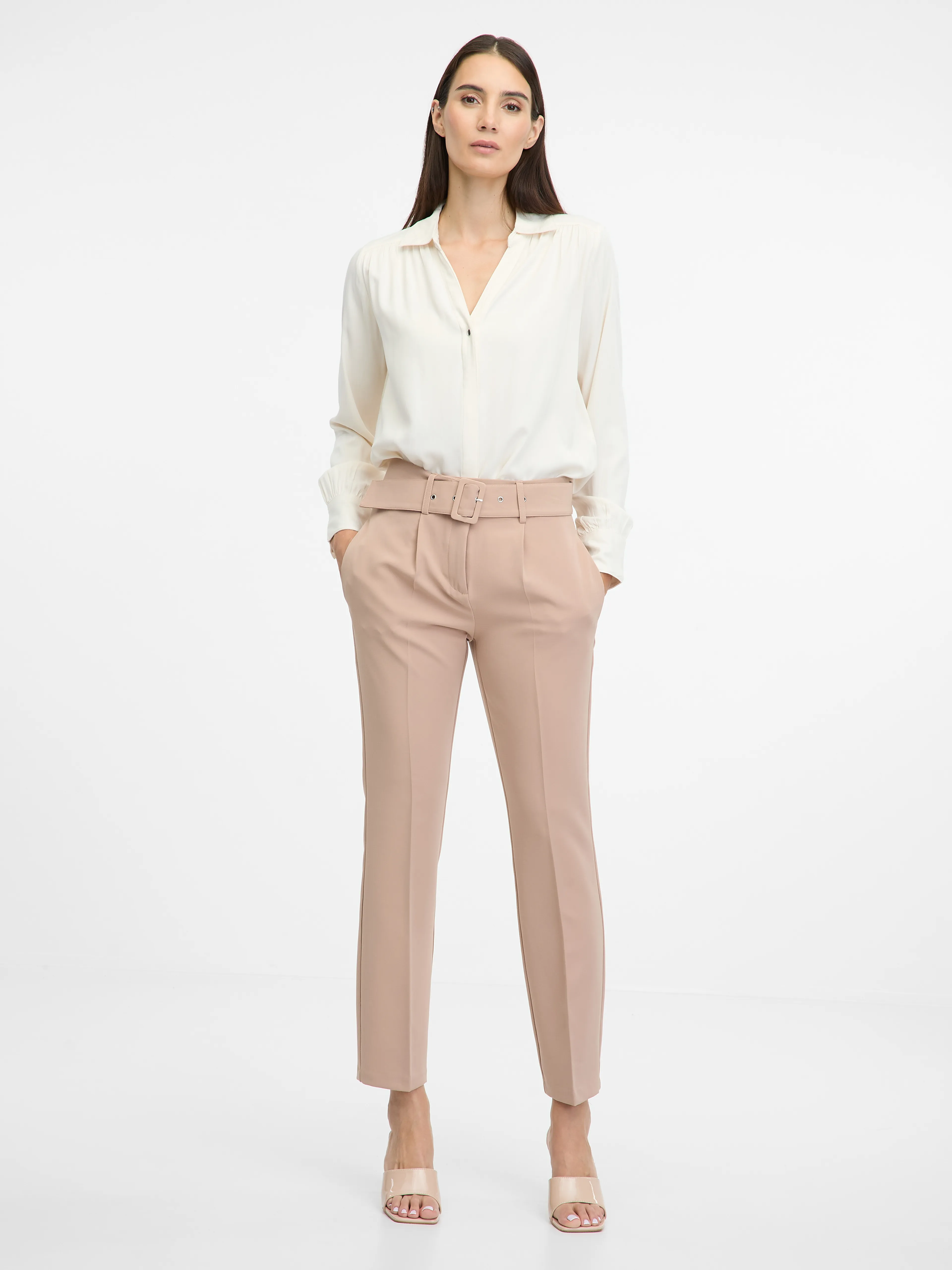 Cremefarbene Bluse ORSAY