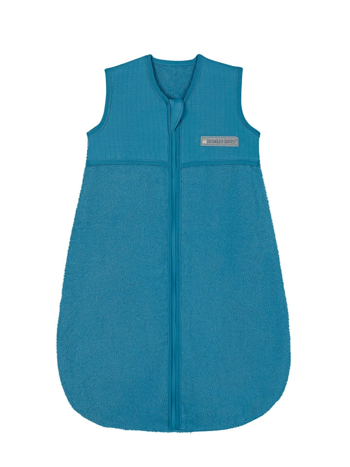 Kinderhaus Blaubär Odenwälder Frottee-Sommer-Schlafsack TOP in Spaceblue günstig kaufen 110