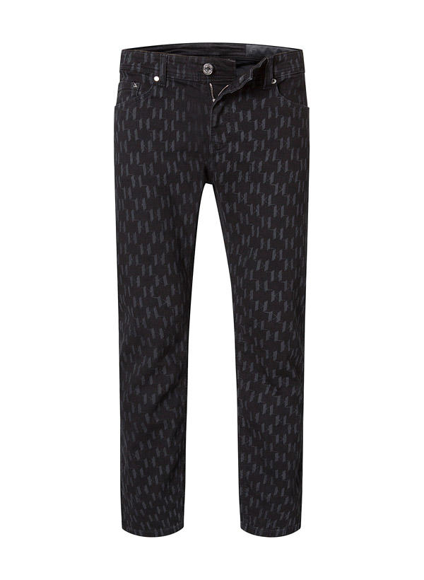 KARL LAGERFELD, Jeans, Regular Fit, Baumwoll-Stretch, schwarz
