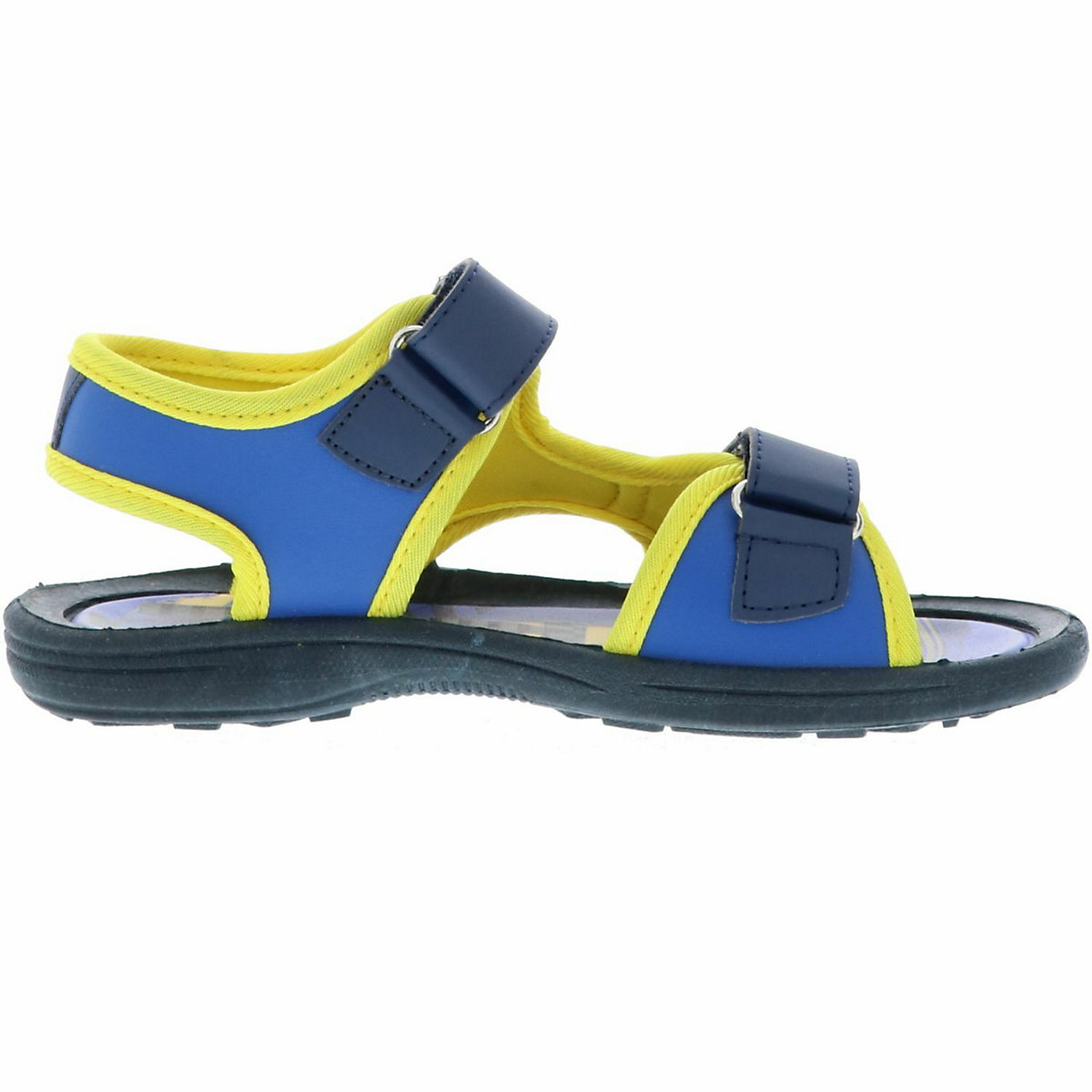 Kinder Mädchen Jungen Sandaletten Sandalen Minions blau/gelb/mehrfarbig